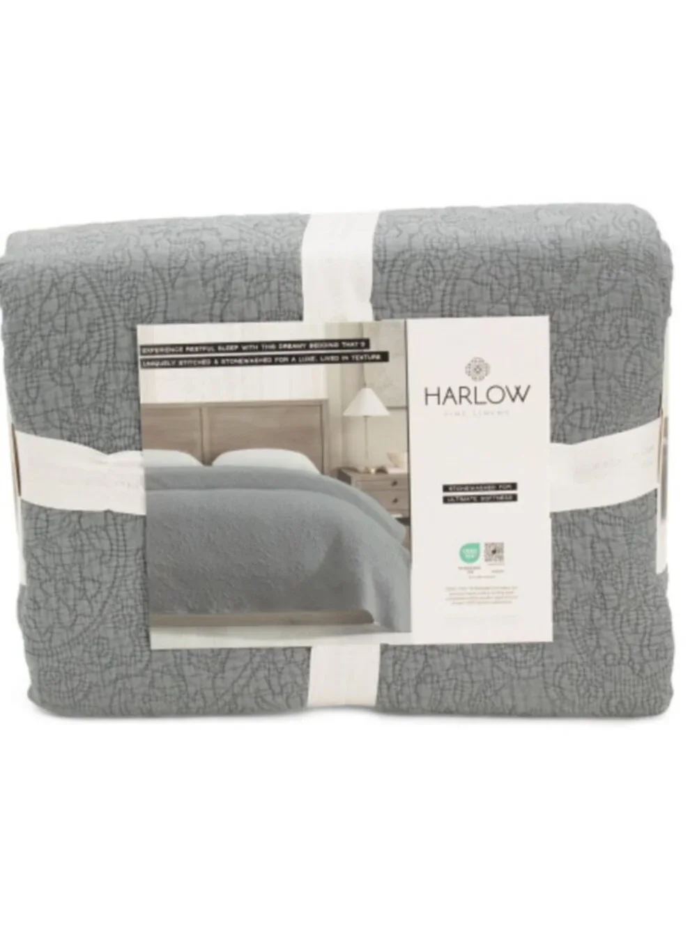 HARLOW Textured Embroidered Layering Quilt